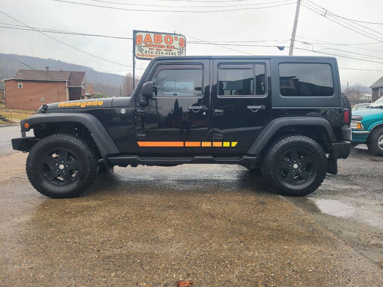 Thumbnail image of 2011 Jeep Wrangler Unlimited at Babo's Motors Inc.