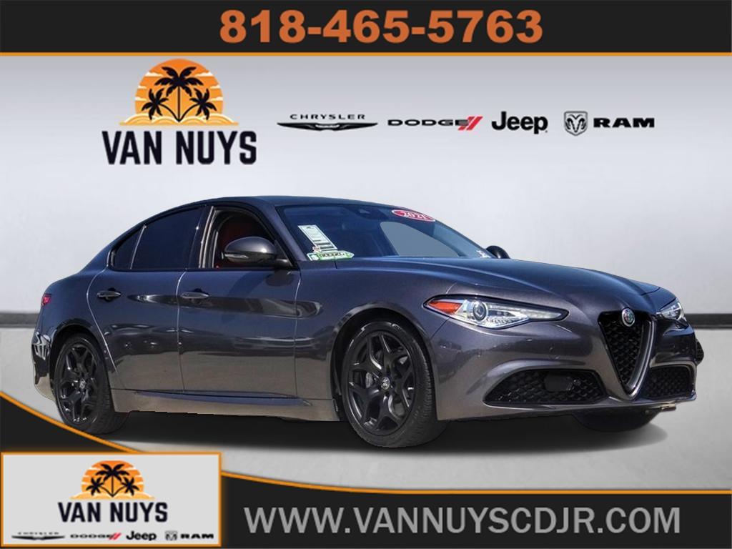 Thumbnail image of 2021 Alfa Romeo Giulia at Russell Westbrook CDJR of Van Nuys