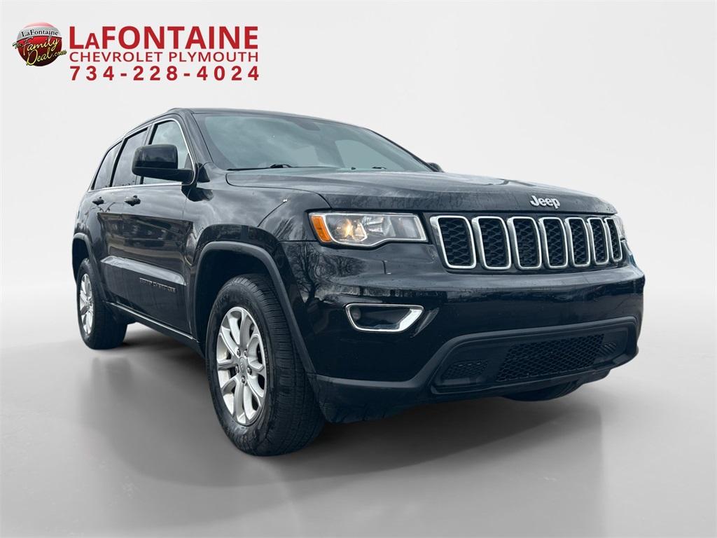 Thumbnail image of 2021 Jeep Grand Cherokee at LaFontaine Chevrolet Plymouth