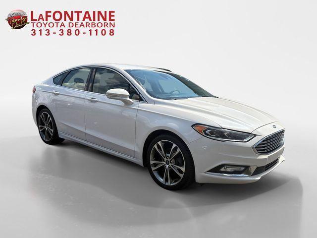 Thumbnail image of 2017 Ford Fusion at LaFontaine Toyota Kia Genesis of Dearborn
