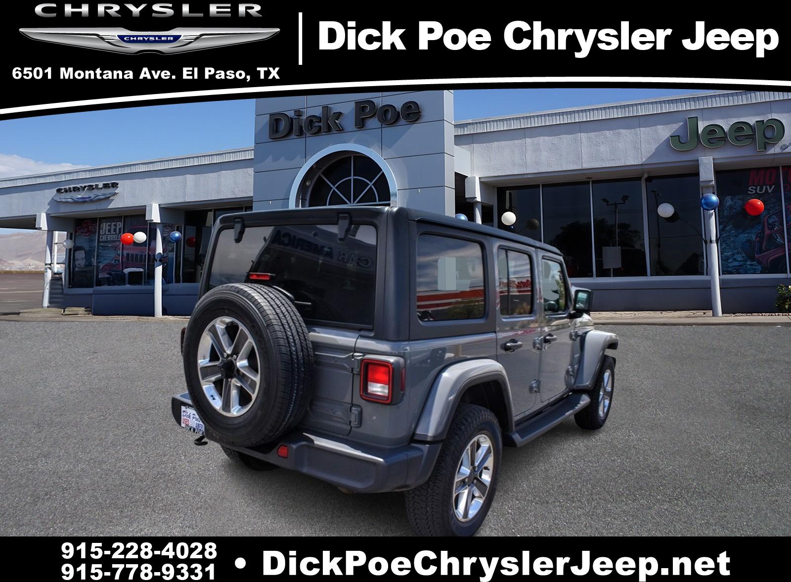 Thumbnail image of 2020 Jeep Wrangler Unlimited at Dick Poe Chrysler Jeep