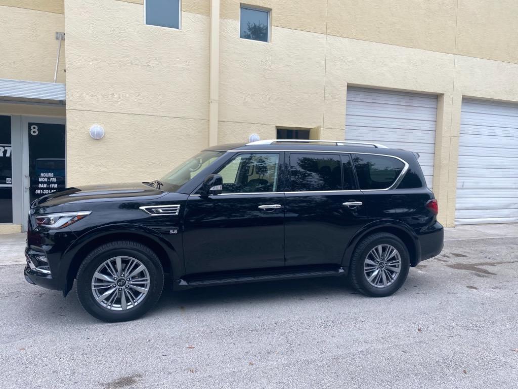 Thumbnail image of 2018 INFINITI QX80 at Autosport of Wellington, FL