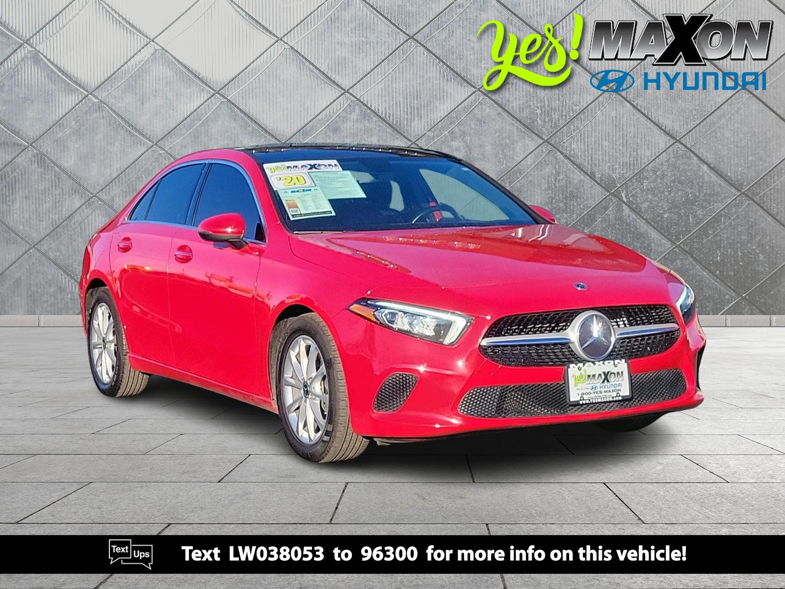 Thumbnail image of 2020 Mercedes-Benz A-Class at Maxon Hyundai Inc.