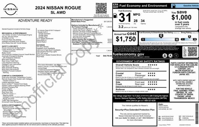 Thumbnail image of 2024 Nissan Rogue at Car Vision Inc.
