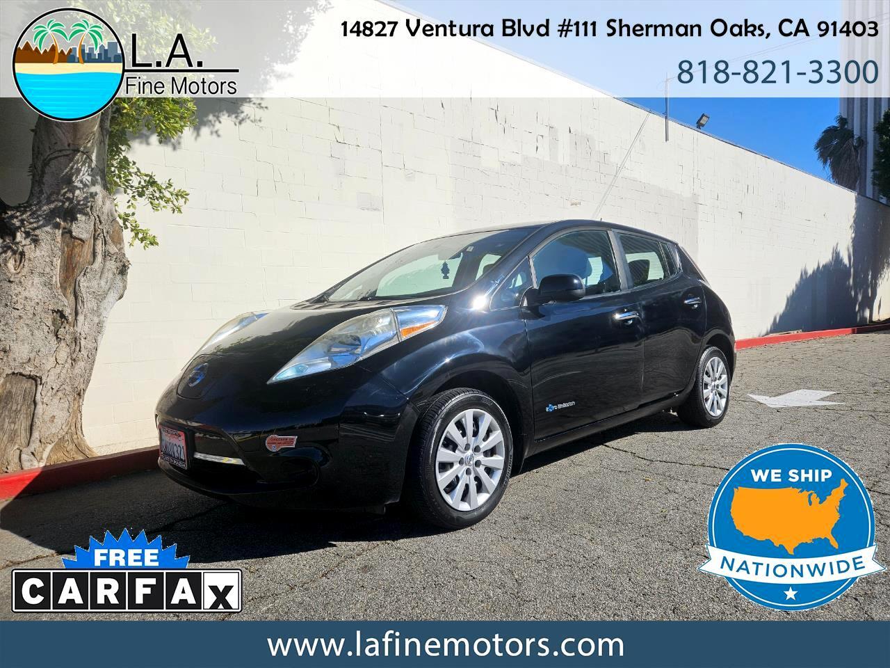 Thumbnail image of 2016 Nissan LEAF at LA Fine Motors