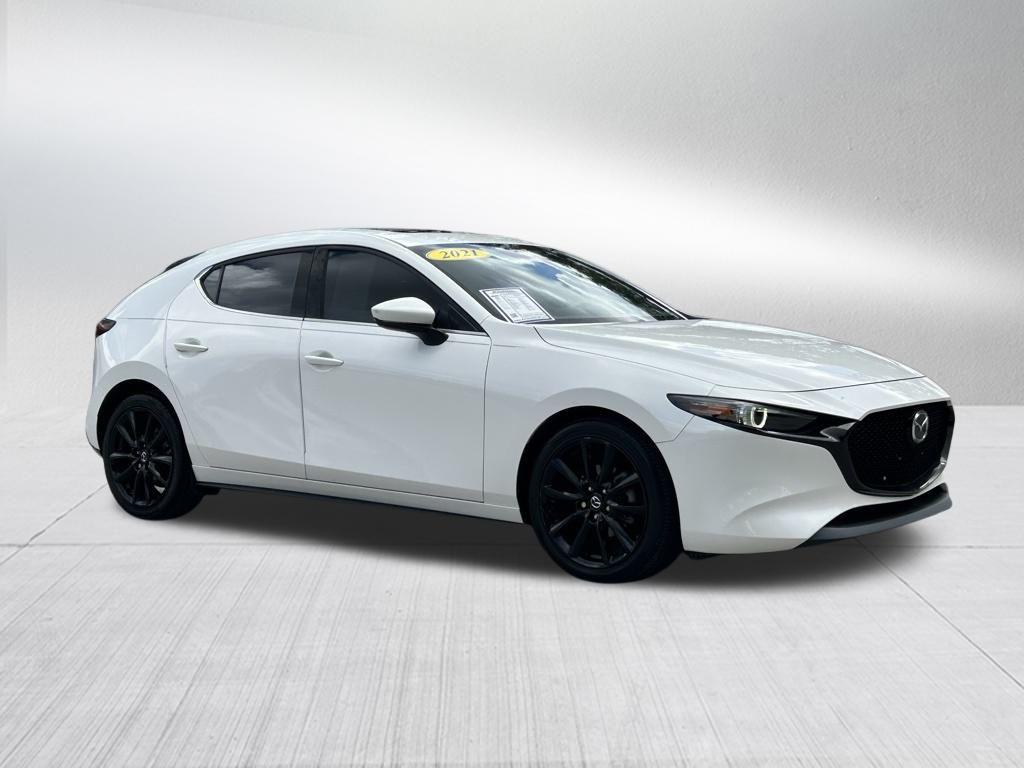 Thumbnail image of 2021 Mazda Mazda3 Hatchback at Kendall Dodge Chrysler Jeep Ram