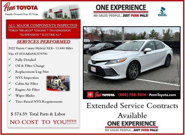 Thumbnail image of 2022 Toyota Camry Hybrid at Penn Toyota