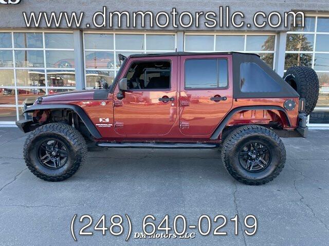 Thumbnail image of 2009 Jeep Wrangler Unlimited at DM Motors LLC