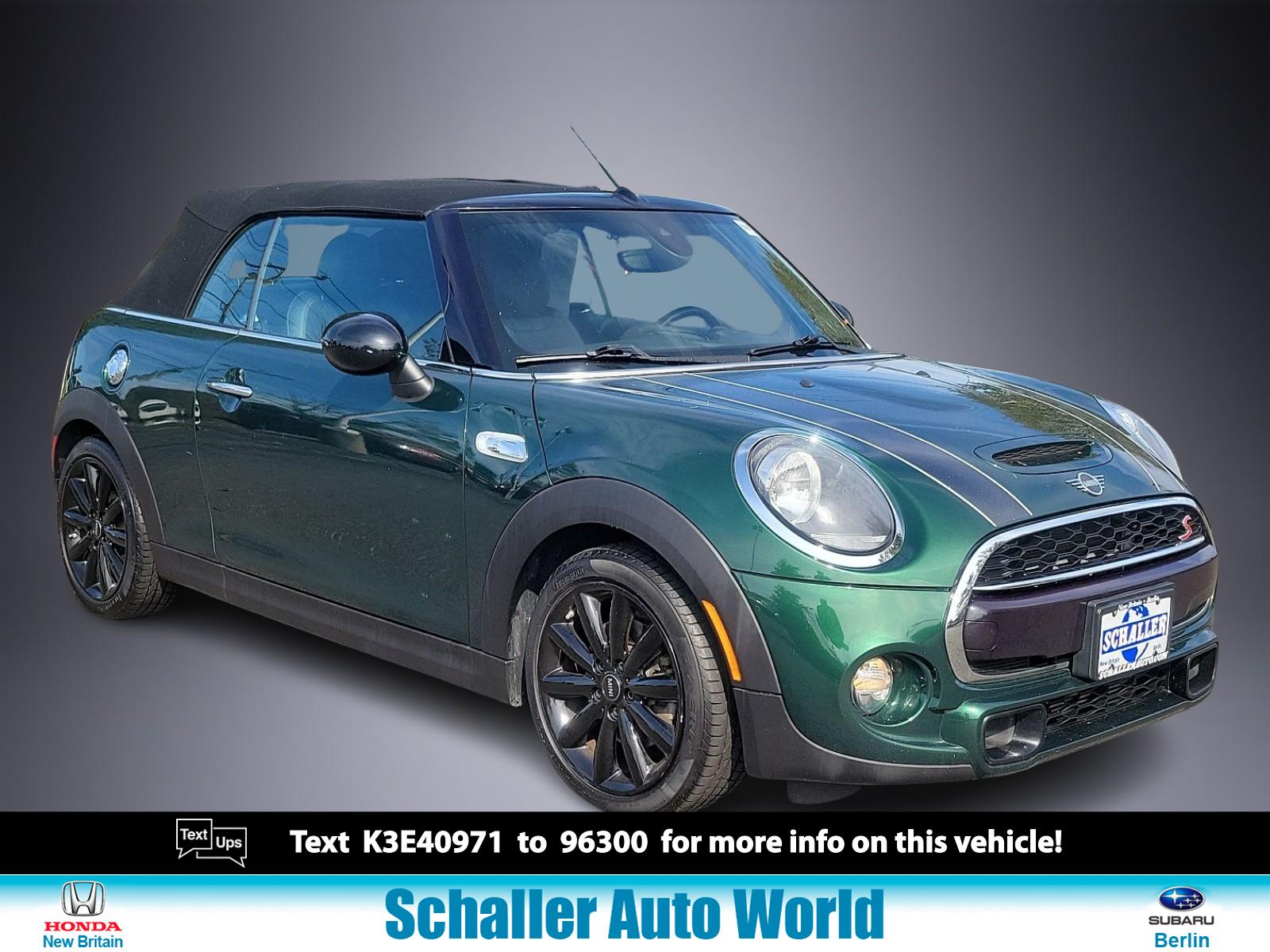 Thumbnail image of 2019 MINI Convertible at Schaller Subaru