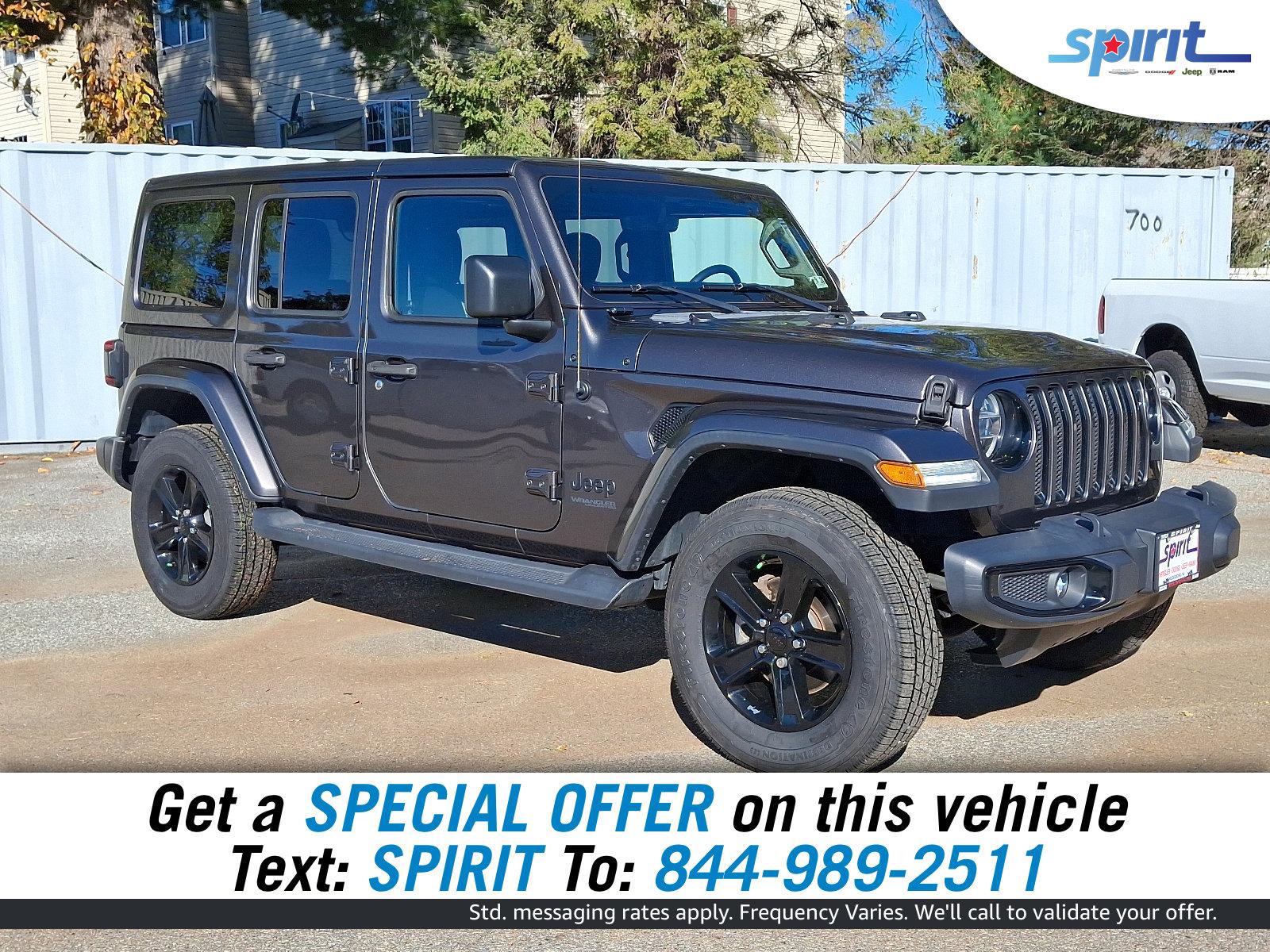 Thumbnail image of 2020 Jeep Wrangler Unlimited at Spirit Chrysler Dodge Jeep