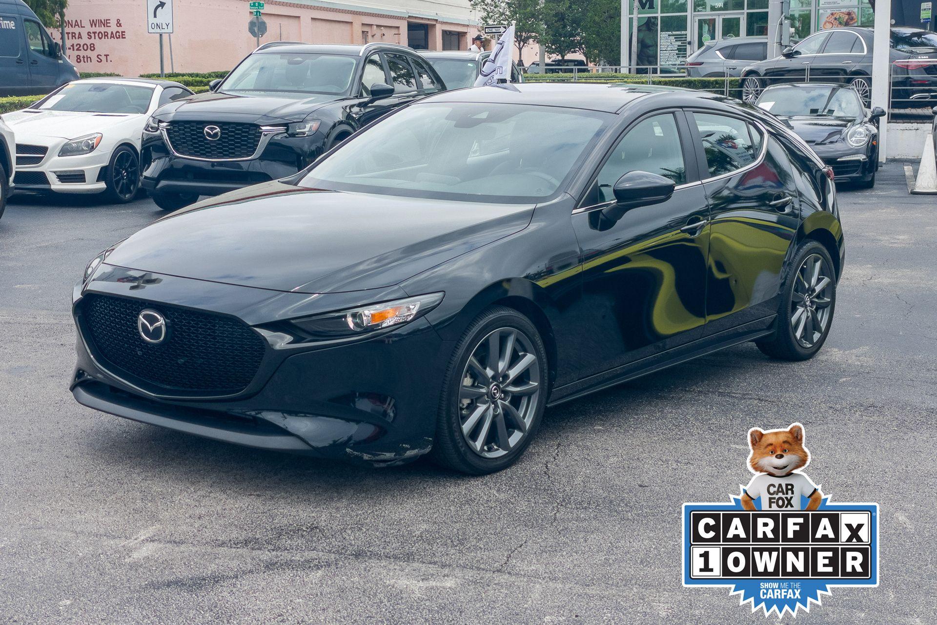 Thumbnail image of 2021 Mazda Mazda3 Hatchback at Brickell Mazda