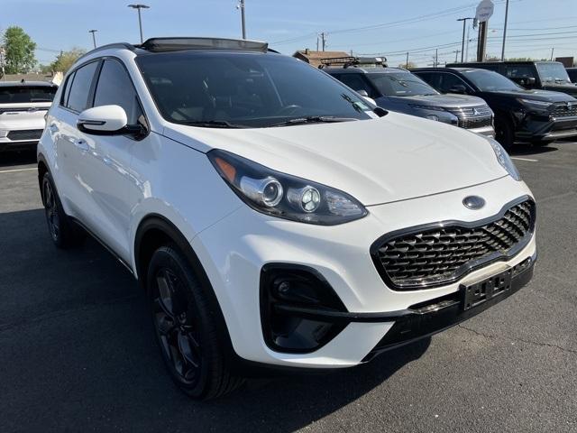 Thumbnail image of 2021 Kia Sportage at Burlington Chevrolet