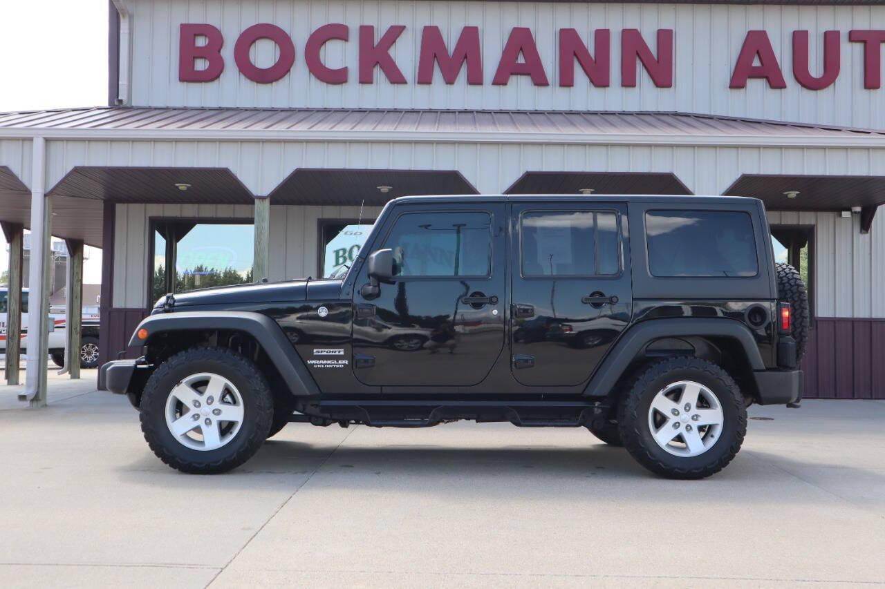 Thumbnail image of 2016 Jeep Wrangler Unlimited at Bockmann Auto Sales