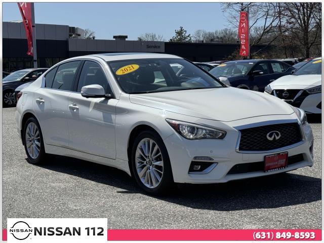 Thumbnail image of 2021 INFINITI Q50 at Nissan 112 Sales Corp.
