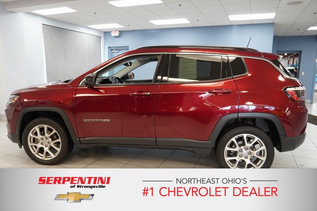 Thumbnail image of 2022 Jeep Compass at Serpentini Chevrolet of Strongsville