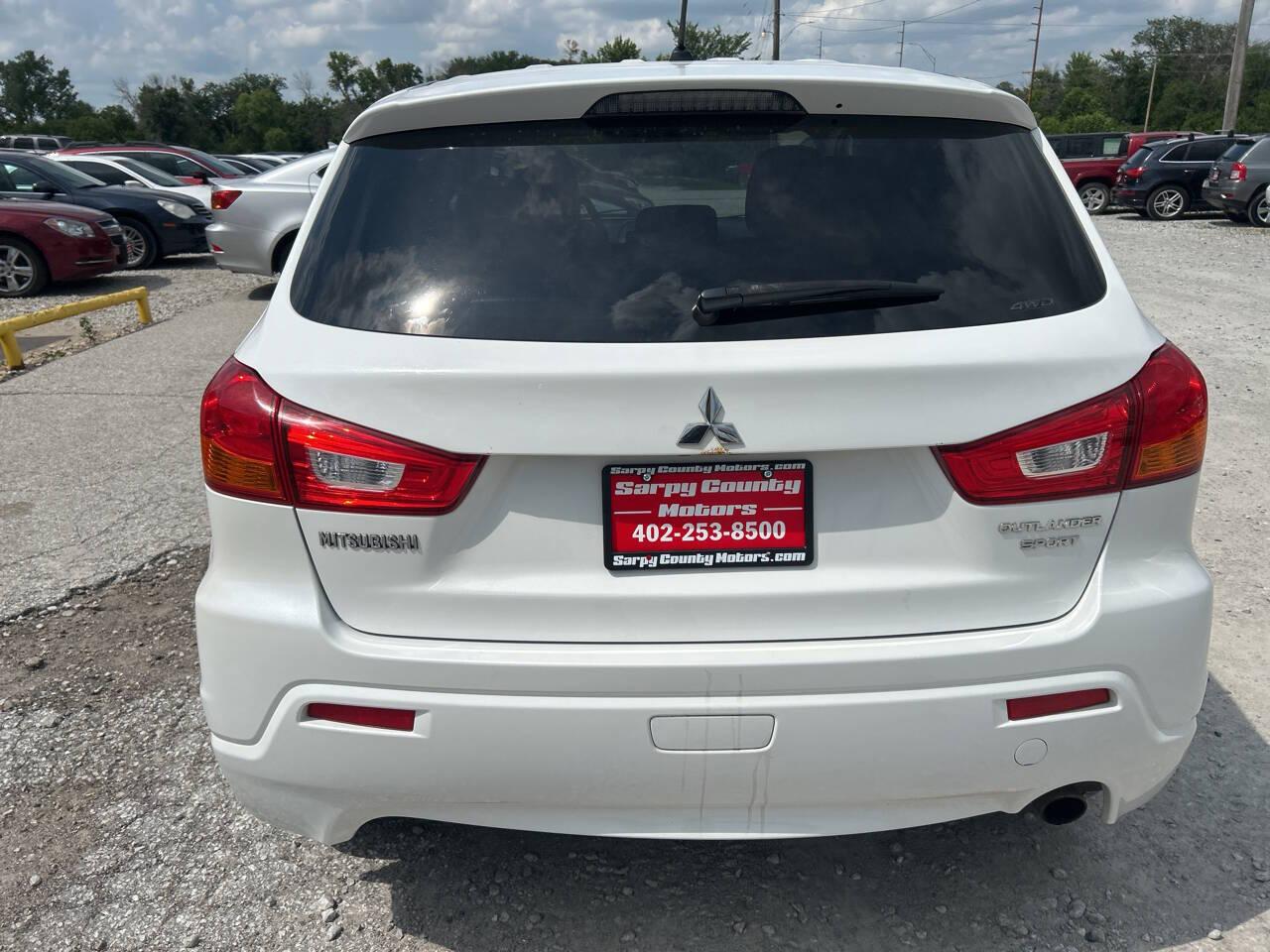 Thumbnail image of 2012 Mitsubishi Outlander Sport at Sarpy County Motors