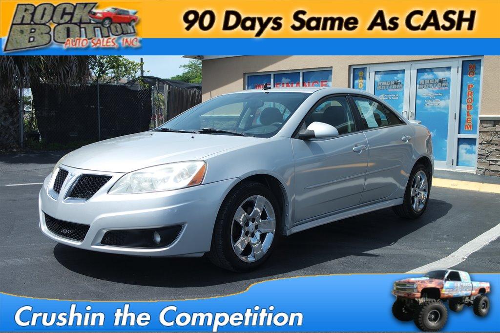 Thumbnail image of 2010 Pontiac G6 at Rock Bottom Auto Sales Inc.