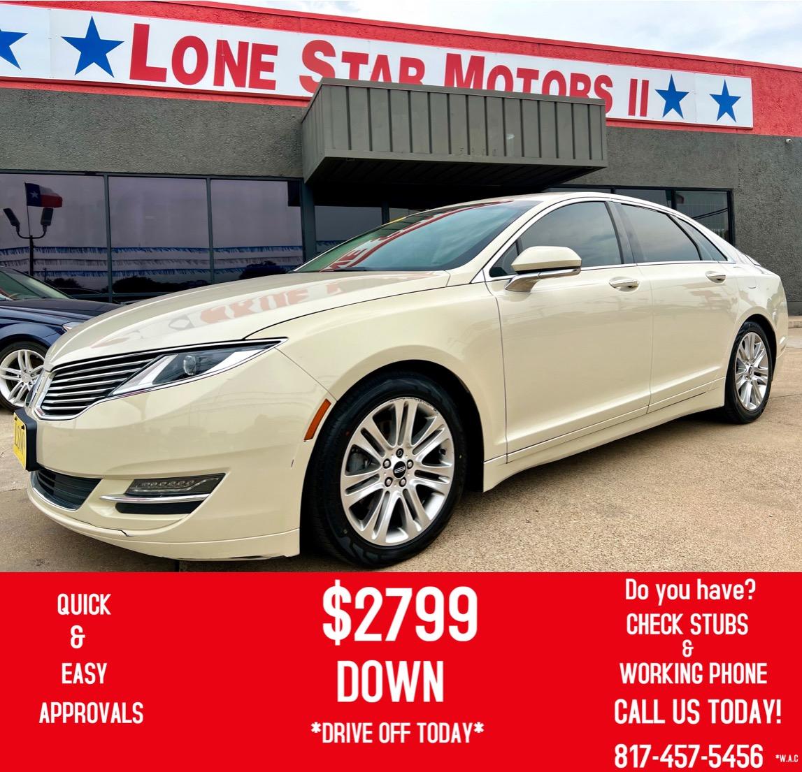 Thumbnail image of 2016 Lincoln MKZ at Lone Star Motors II