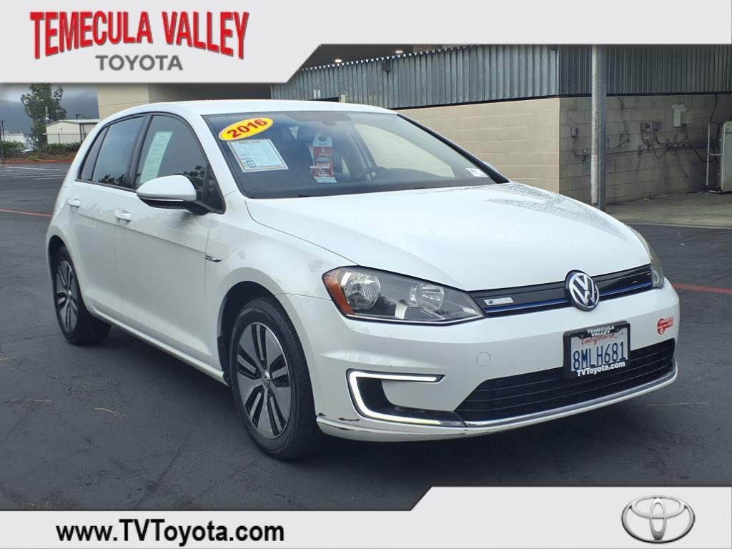 Thumbnail image of 2016 Volkswagen e-Golf at Temecula Valley Toyota