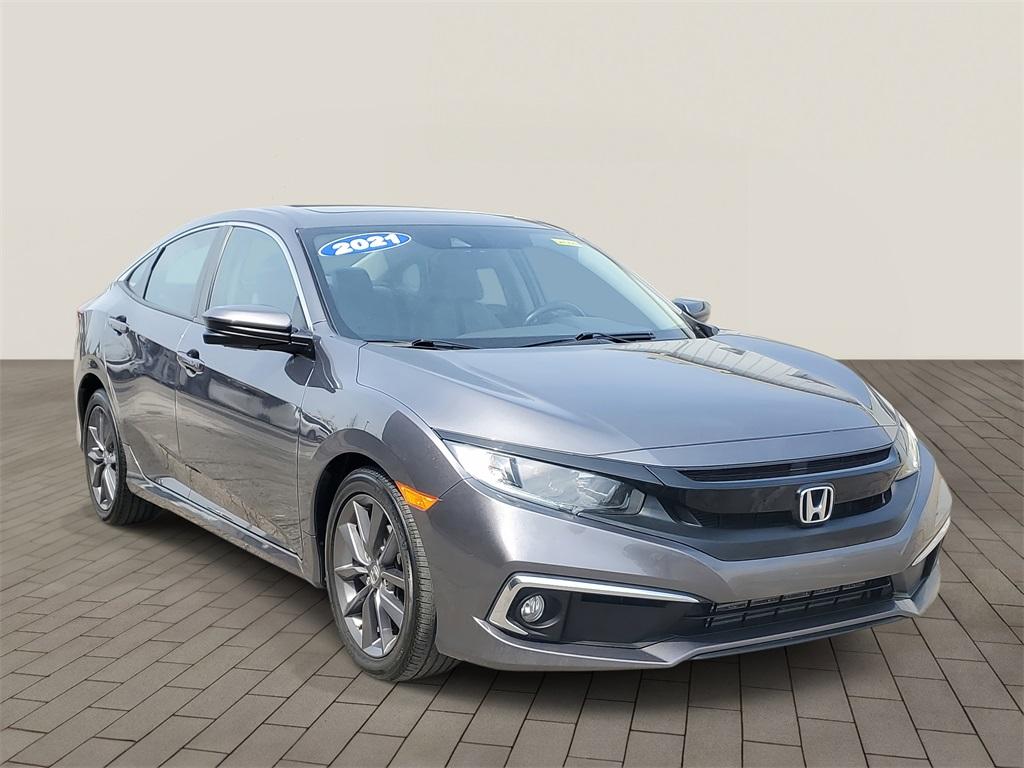 Thumbnail image of 2021 Honda Civic at LaFontaine Infiniti of Ann Arbor