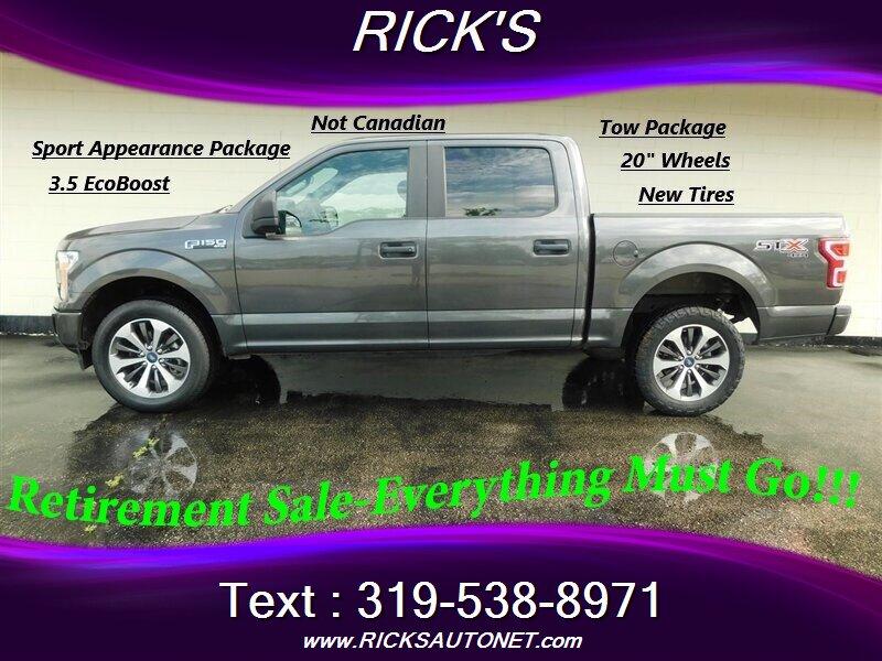 Thumbnail image of 2020 Ford F-150 at RICK'S of Cedar Rapids, IA