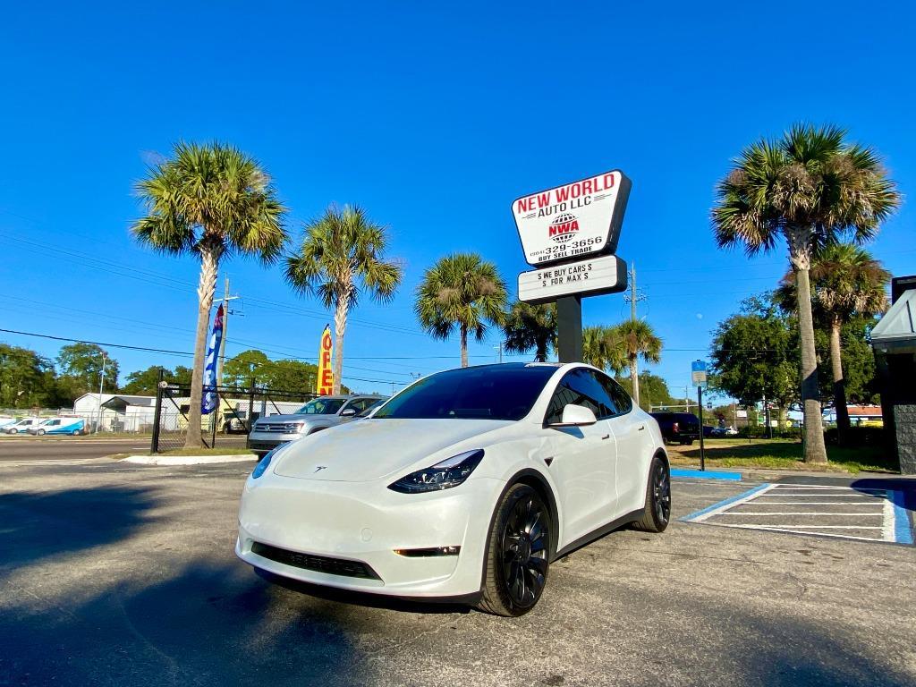 Thumbnail image of 2022 Tesla Model Y at New World Auto, LLC