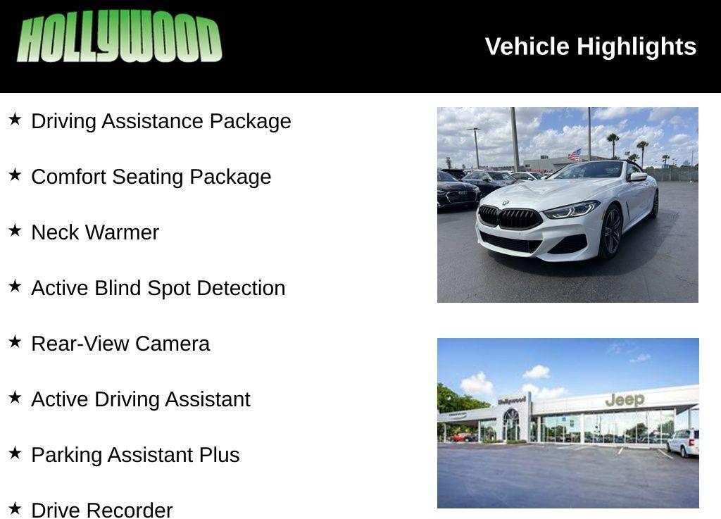 Thumbnail image of 2022 BMW 8 Series at Hollywood Chrysler Jeep