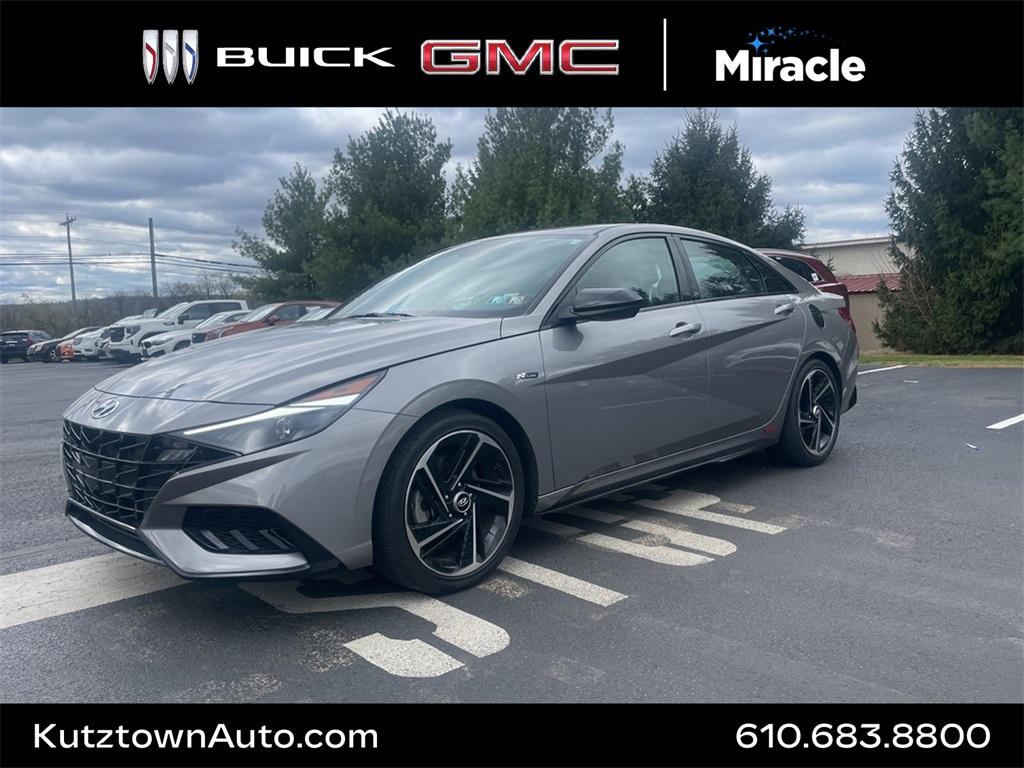 Thumbnail image of 2023 Hyundai ELANTRA at Miracle Buick GMC Cadillac of Kutztown