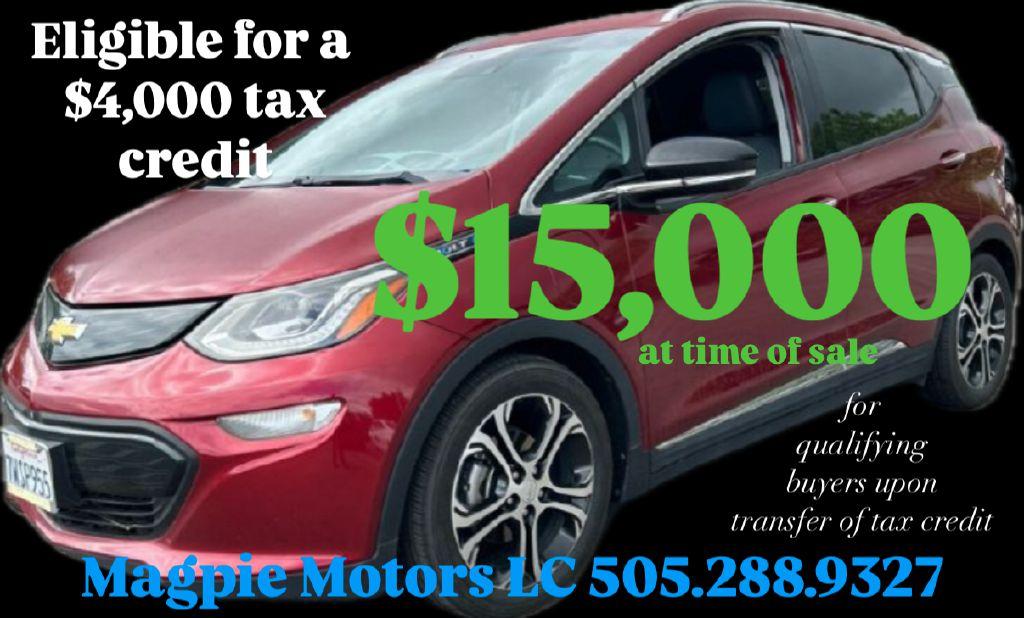 Thumbnail image of 2017 Chevrolet Bolt EV at MAGPIE MOTORS LLC