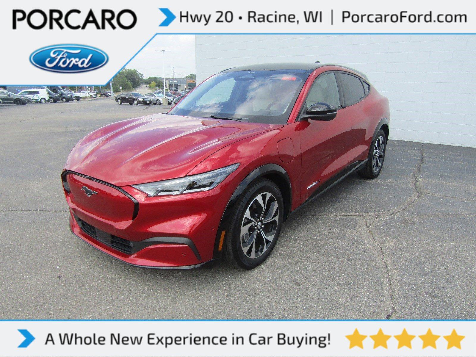 Thumbnail image of 2021 Ford Mustang Mach-E at Porcaro Ford Mitsubishi