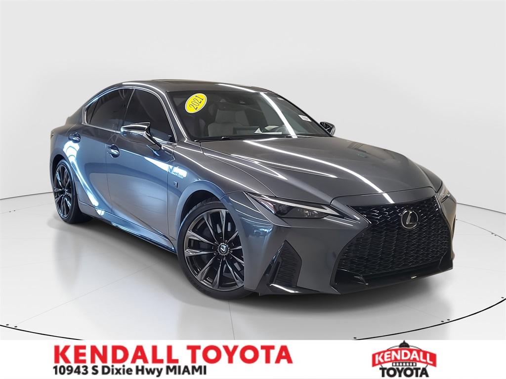 Thumbnail image of 2021 Lexus IS 350 at Kendall Toyota Scion