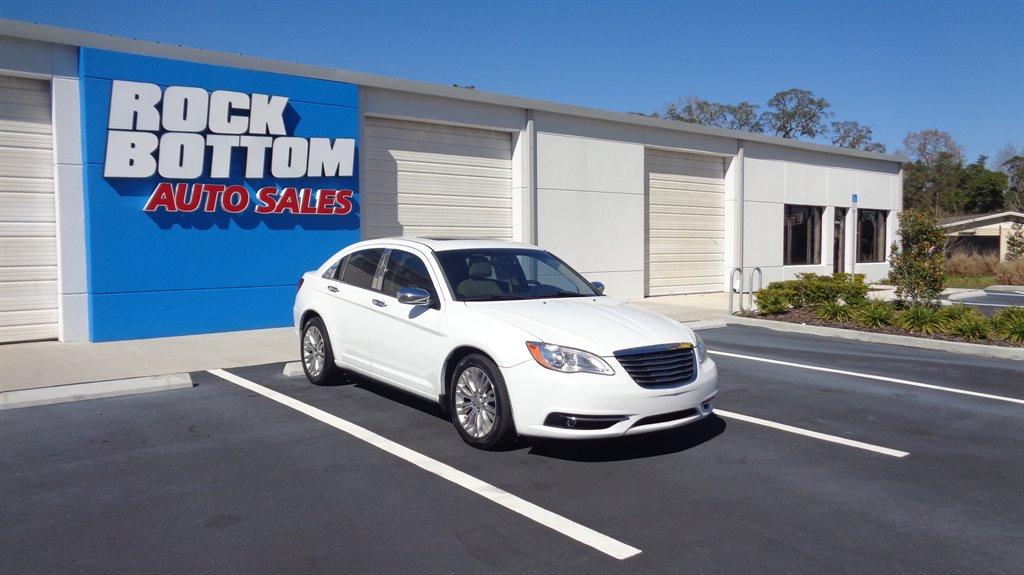Thumbnail image of 2012 Chrysler 200 at Rock Bottom Auto Sales Inc.