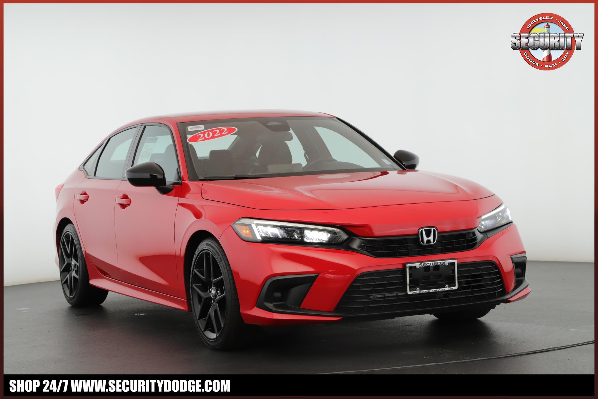 Thumbnail image of 2022 Honda Civic at Security Jeep, Dodge, Chrysler, Ram