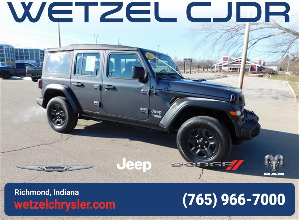 Thumbnail image of 2021 Jeep Wrangler Unlimited at Wetzel Chrysler Jeep Dodge Ram