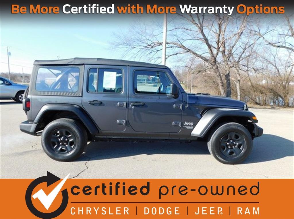Thumbnail image of 2021 Jeep Wrangler Unlimited at Wetzel Chrysler Jeep Dodge Ram