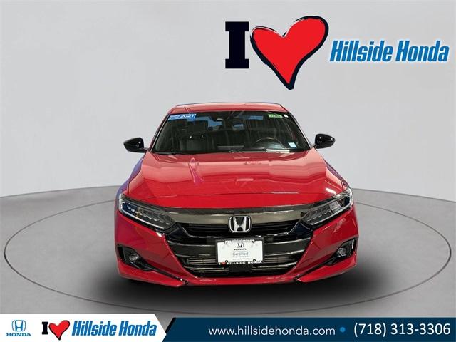 Thumbnail image of 2021 Honda Accord at Hillside Honda