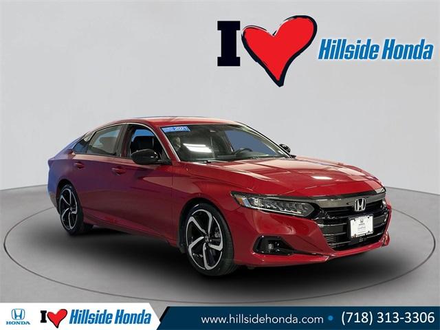 Thumbnail image of 2021 Honda Accord at Hillside Honda