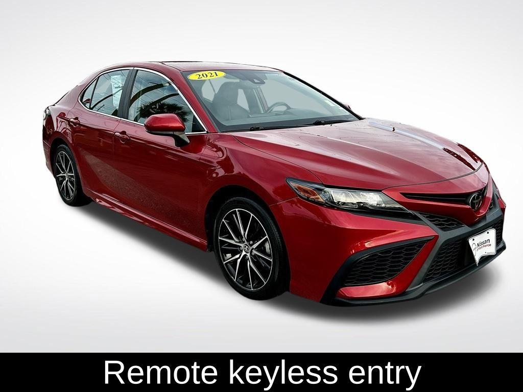 Thumbnail image of 2021 Toyota Camry at Sunrise Volkswagen of Fort Pierce