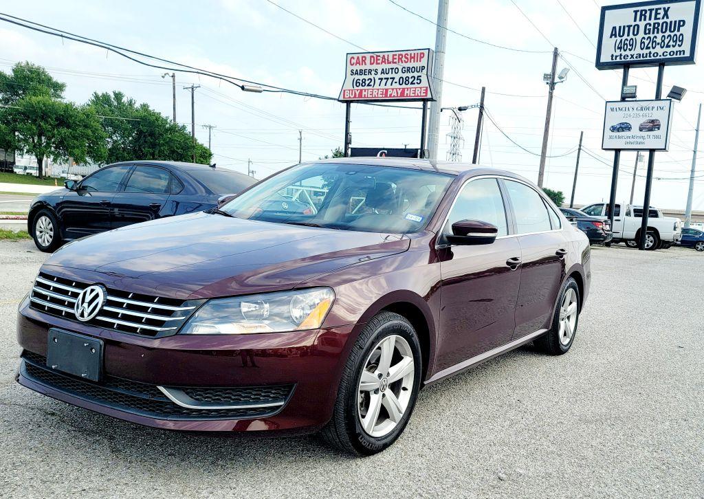 Thumbnail image of 2013 Volkswagen Passat at TRTEX AUTO GROUP LLC