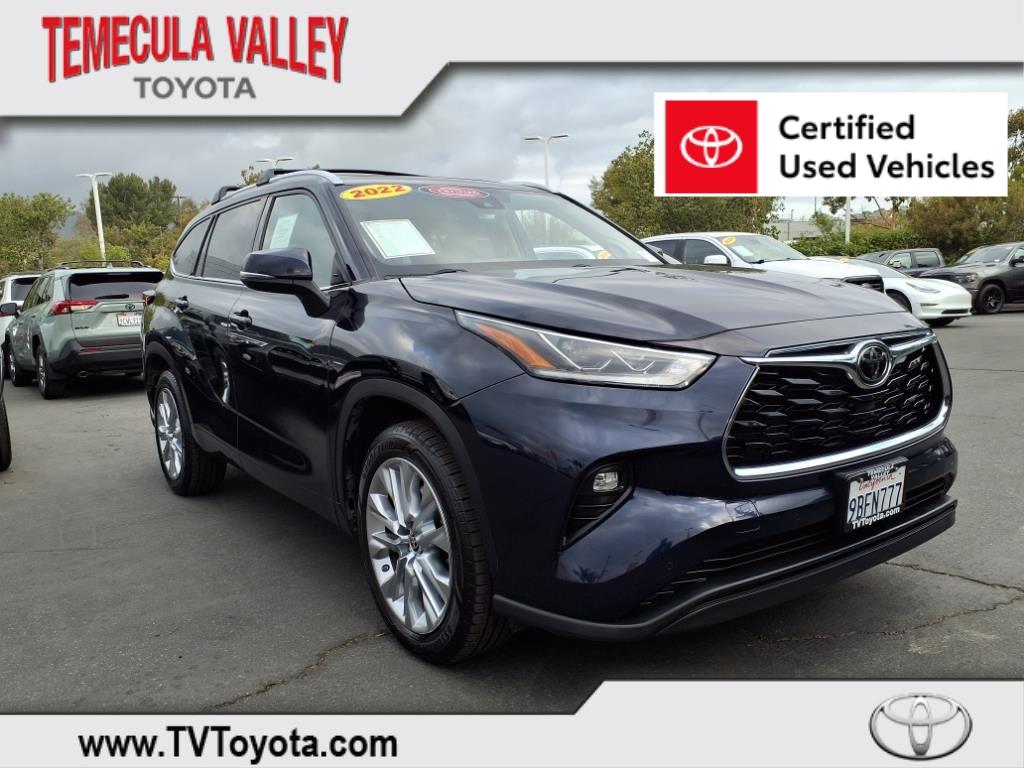 Thumbnail image of 2022 Toyota Highlander at Temecula Valley Toyota
