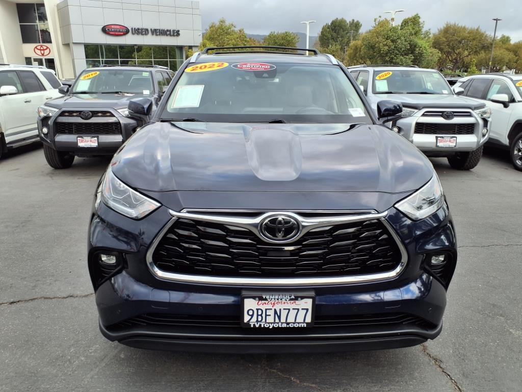 Thumbnail image of 2022 Toyota Highlander at Temecula Valley Toyota