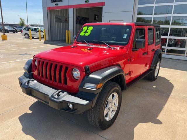 Thumbnail image of 2023 Jeep Wrangler at Clint Bowyer Autoplex