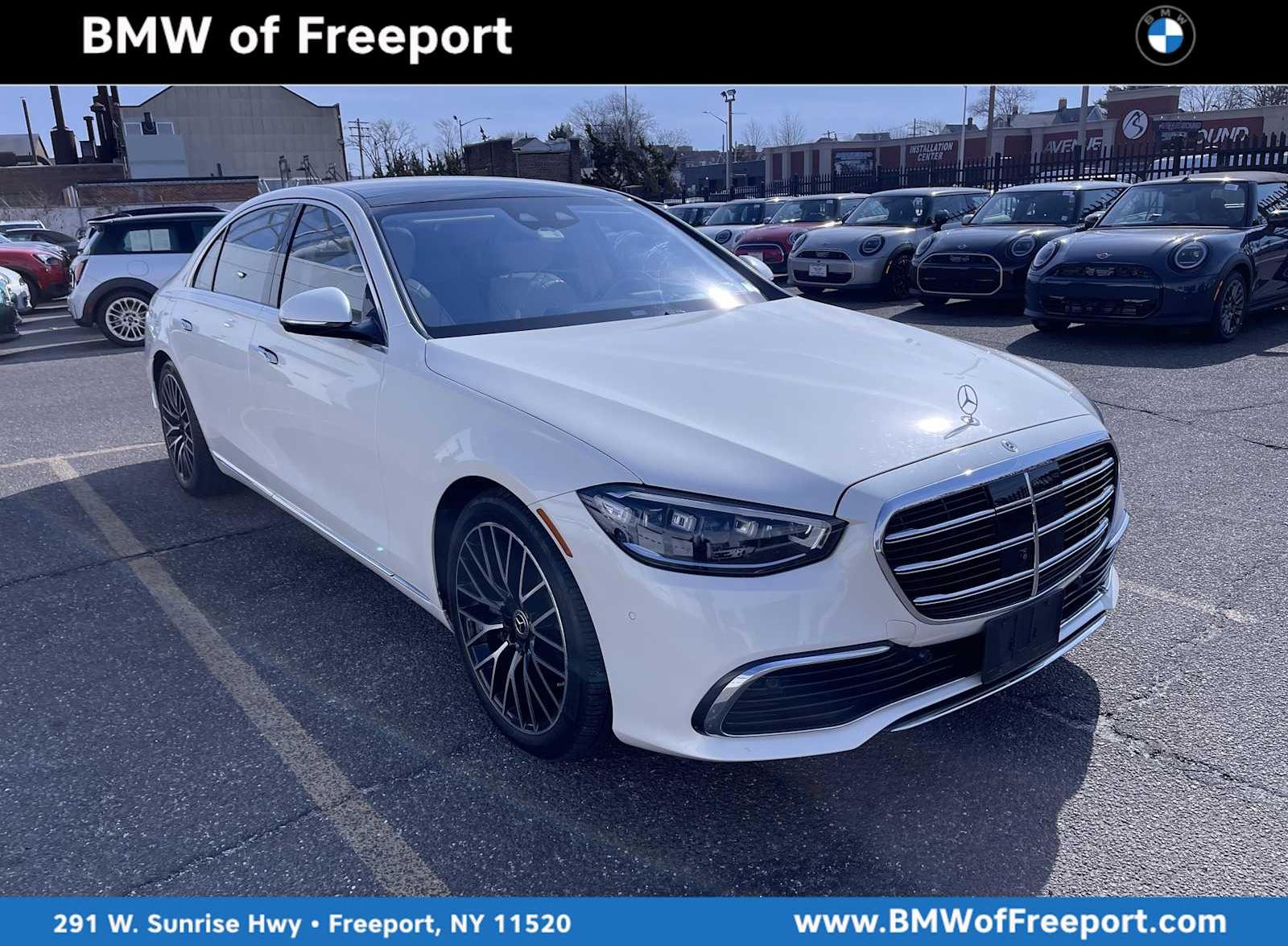 Thumbnail image of 2021 Mercedes-Benz S-Class at BMW Mini of Freeport