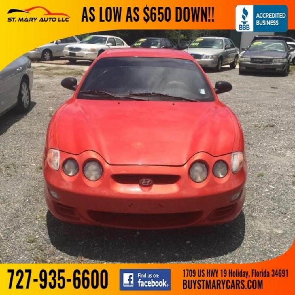 Thumbnail image of 2000 Hyundai Tiburon at St. Mary Auto