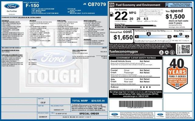 Thumbnail image of 2018 Ford F-150 at KarplusWarehouse of Pacoima, CA