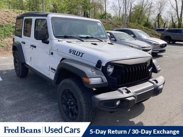 Thumbnail image of 2021 Jeep Wrangler Unlimited at New Fred Beans Devon VW