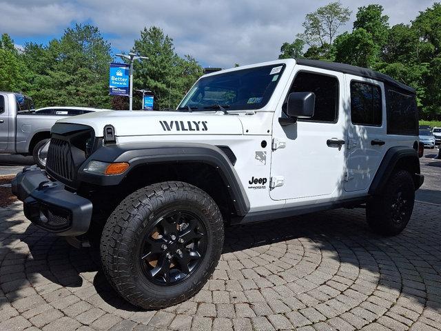Thumbnail image of 2021 Jeep Wrangler Unlimited at New Fred Beans Devon VW