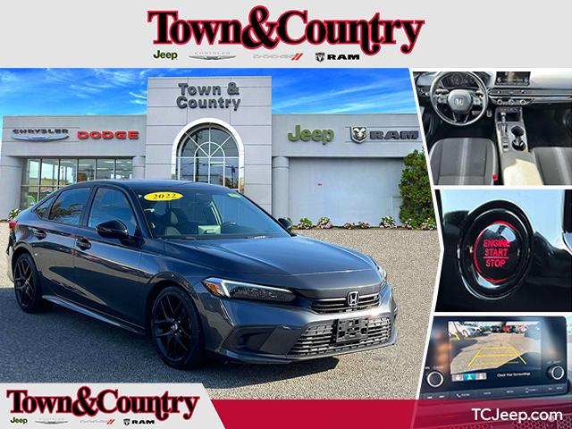 Thumbnail image of 2022 Honda Civic at Town And Country Jeep Chrysler Dodge