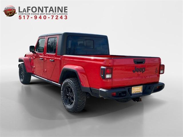 Thumbnail image of 2021 Jeep Gladiator at LaFontaine Chrysler Dodge Jeep Ram Fiat of Lansing