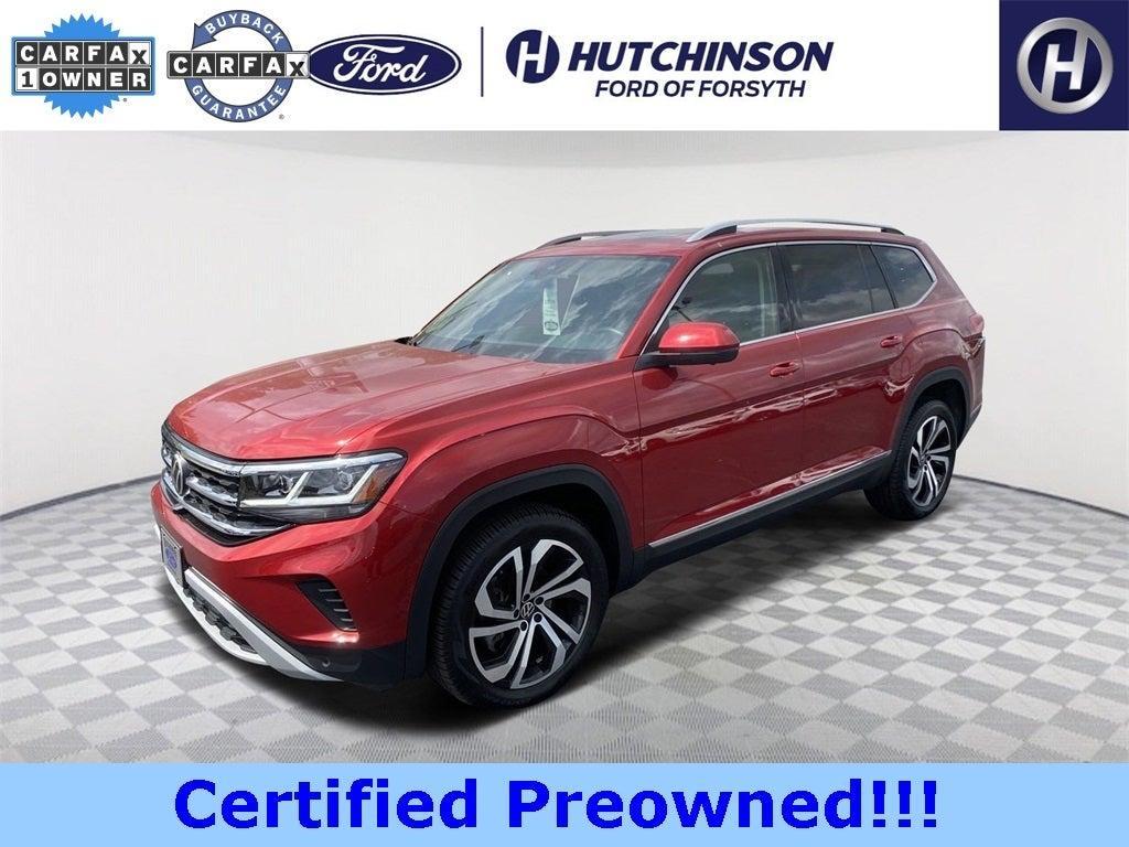 Thumbnail image of 2021 Volkswagen Atlas at Hutchinson Mitsubishi